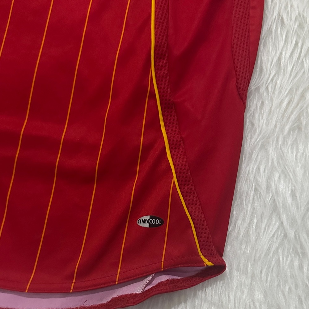 Adidas Red and Yellow Men's Jersey - Picture 3 of 10